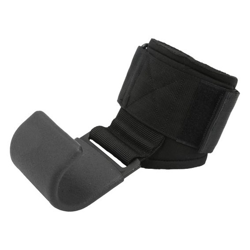 Vzpieračské hákové popruhy, protišmykové pogumované zápästné bandáže pre posilňovňu, kulturistiku,