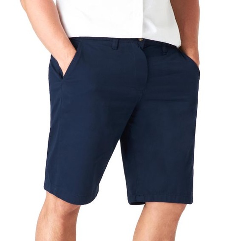 Pánske chino kraťasy CityComfort - Bavlnené chino kraťasy, veľkosť L, tmavo modré