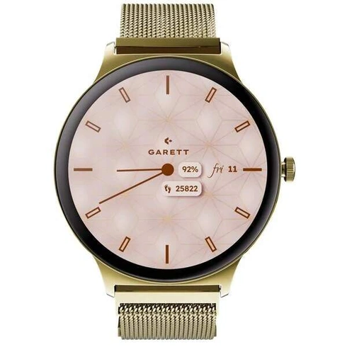 Chytré hodinky Garett Verona 2 Mesh Steel zlaté - Rozbalené