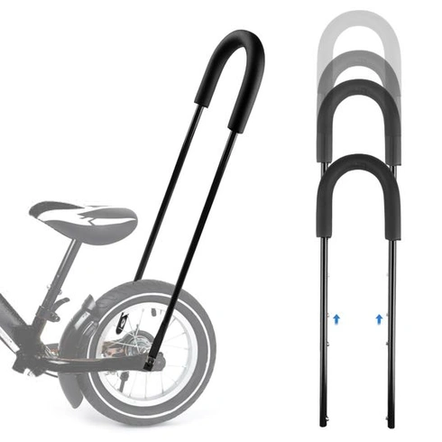 Držiak na detské bicykle, držadlo na detské bicykle, pomôcka na tréning jazdy na bicykli, držadlo na bicykel.