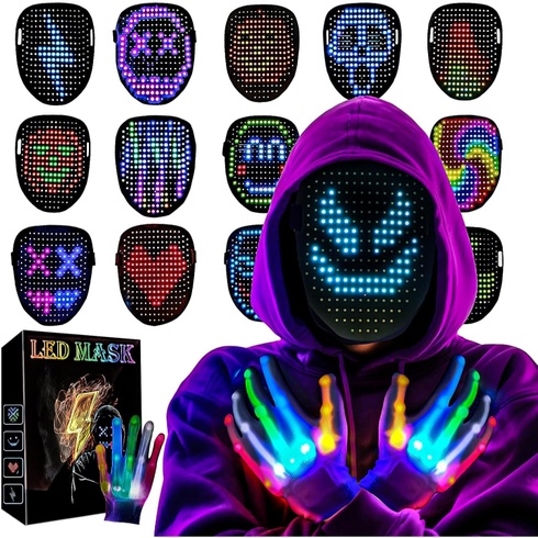 Maska StimuVariety LED podsvietená