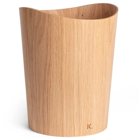 Odpadkový koš Kazai. dřevěný