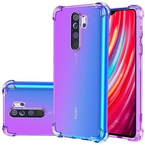 Puzdro pre Redmi Note 8 Pro M1906G7I, Roztomilé gradientné puzdro, Tenké TPU ochranné puzdro