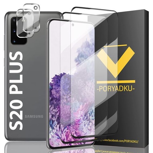 Pre Samsung Galaxy S20 Plus 5G tvrdené sklo (6,70 palca), balenie 2 ks ochranného skla + ochranná