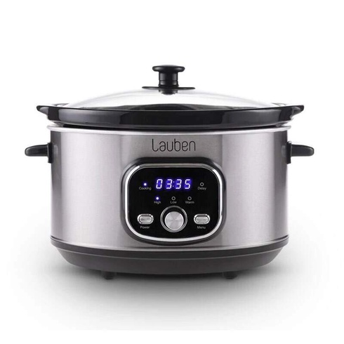 Pomalý hrniec Lauben Slow Cooker 3500SB, kozmetické poškodenie