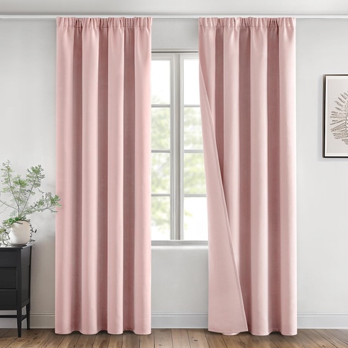 Zatemňovacie závesy Miulee 2,45D x 1,4Š metre