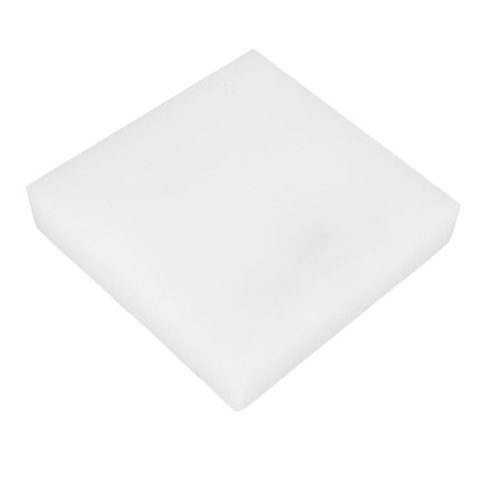 Antivibračná podložka, biela, 9,94 x 9,94 x 2,3 cm, silikónová, tlmič vibrácií pre práčku a sušičku,