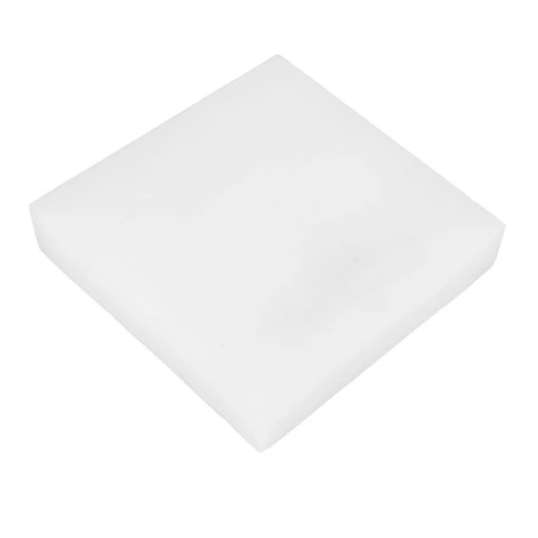 Antivibrační podložka, bílá, 9,94 x 9,94 x 2,3 cm, silikonová, tlumič vibrací pro pračku a sušičku,