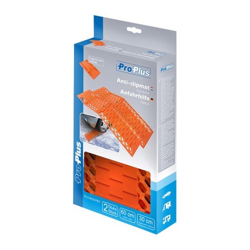 ProPlus 360835 Skladacia pomôcka pre chôdzu, sada 2 kusov, oranžová, jednoduchá
