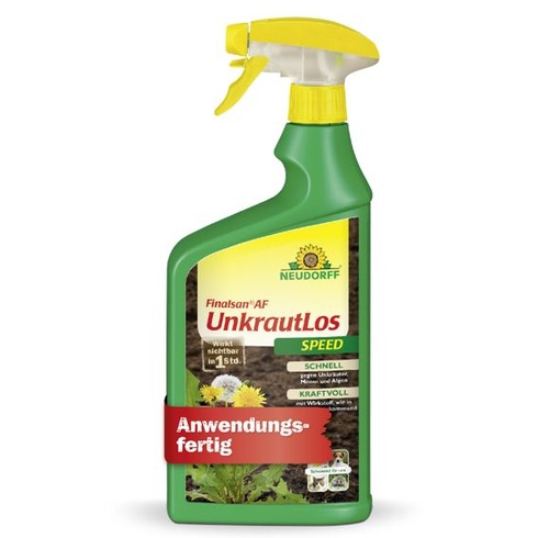 Neudorff Finalsan AF Weed-Free Speed ​​– Rýchlo pôsobiaci herbicíd proti burine, machu a riasam.