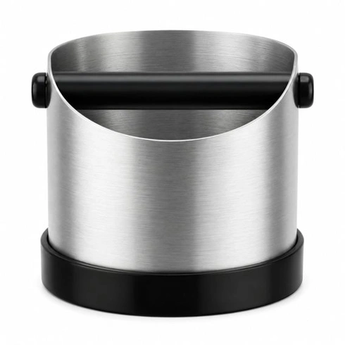 URMONA Portafilter Knock Box 1,3 l, príslušenstvo na kávu z nerezovej ocele