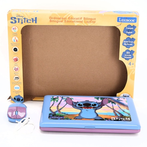 Detský notebook Lexibook Disney Stitch