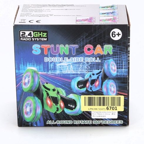 MidiVix auto na diaľkové ovládanie, 90 minút hrania, 2,4 GHz obojstranné 360 ° otočné RC crawler s