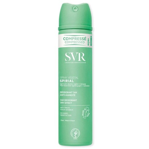 SVR - Spirial Spray Végétal - 48-hodinový dezodorant bez hliníkových solí - Citlivá pleť - Proti