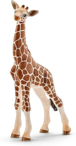 SCHLEICH WILD Life | Žirafí mládě 14751 | Detailní figurky zvířat | Hračka do zoo pro chlapce a
