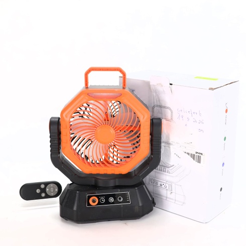 Oranžový ventilátor VTHW TT-15