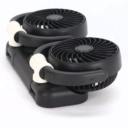Ventilátor Gobesty do auta čierny