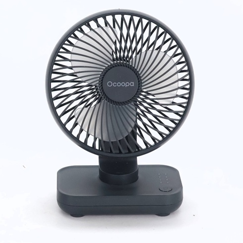 OCOOPA USB ventilátor Ultra tichý - 4000mAh stolný ventilátor, 4 rýchlosti, mini ventilátor pre