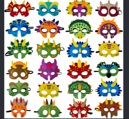 Sada masek Teehome Felt Masks