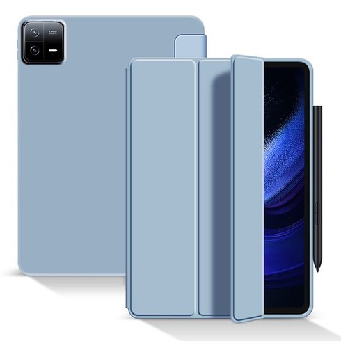Puzdro GIOPUEY kompatibilné s Xiaomi Pad 6, flipové puzdro, mäkký silikónový zadný kryt [funkcia