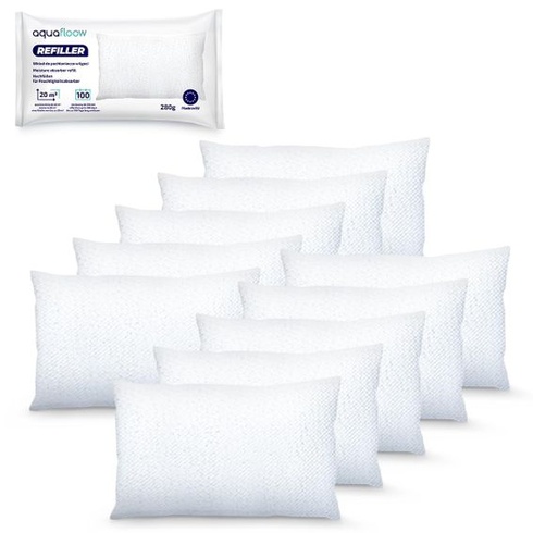 Náhradné vrecká do odvlhčovača Aquafloow, granule v 280g náhradných vreckách, odvlhčovač vzduchu do