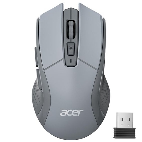 Bezdrôtová myš Acer 4000 DPI, 2,4 GHz, sivá