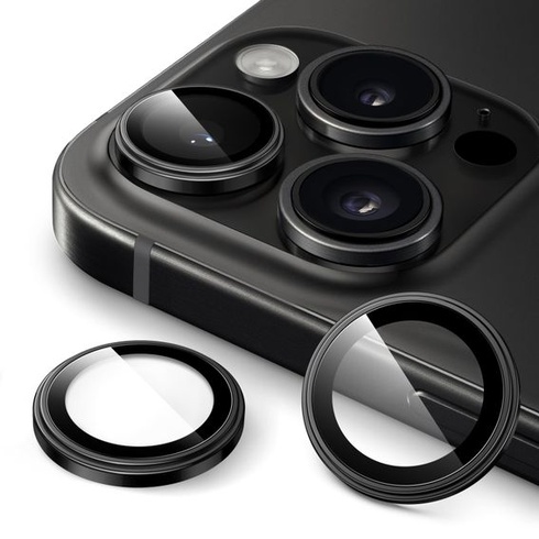 Ochranný kryt JETech pro iPhone 16 Pro/16 Pro Max, titanově černý