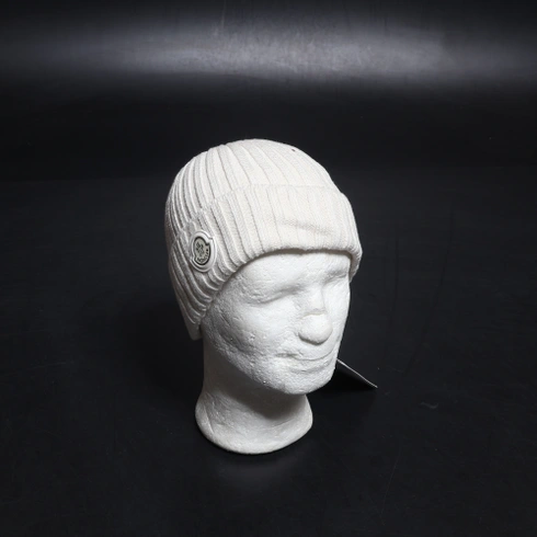 Čiapka Moncler béžová zimná 60 cm