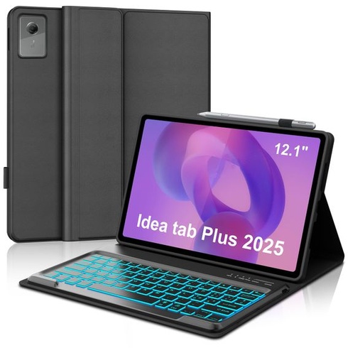 Klávesnice IVEOPPE pro Lenovo Idea Tab Plus 12,1 palce 2025