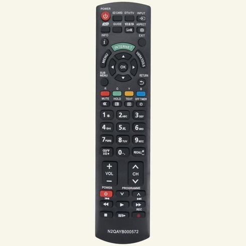 Dálkový ovladač RM-D1170 N2QAYB000572 Vhodné pro LCD televizory Panasonic, plazmové televizory