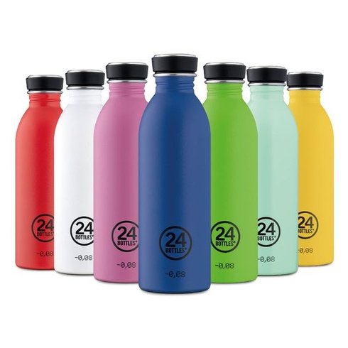 24BOTTLES Urban - Limetkovo zelená fľaša na vodu 1000 ml