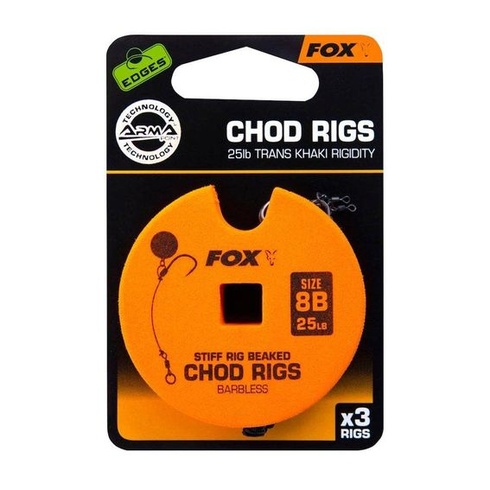 Náväzca Fox Edges Chod Rigs Gr. 7 30lb Rigidity