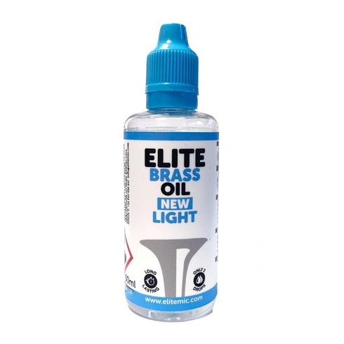 Elite Brass Oil New Light 60 ml - Tekutý olej pro žesťové nástroje: trubku, pozoun, křídlovku,
