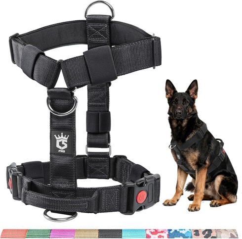 Ťažký taktický postroj pre psov TSPRO