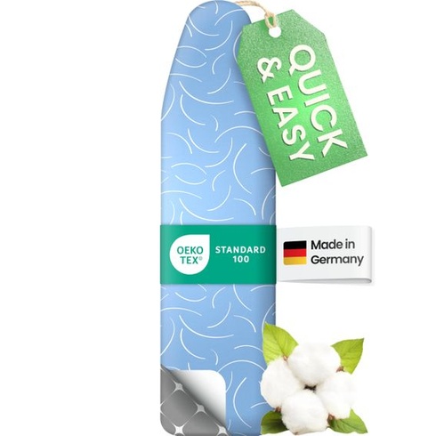 Poťah na žehliacu dosku SimplySmooth Premium 150x50 I OEKOTEX100 I Vyrobené v Nemecku I Poťah na