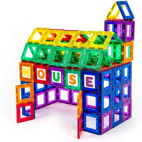 Magnetická stavebnice Playmags 80 ks