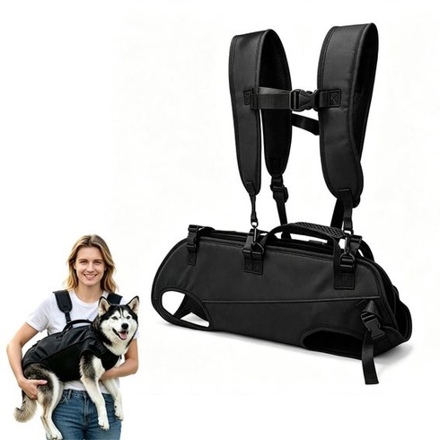 Pomůcka pro přenášení psů, přepravka pro psy o hmotnosti 12-15 kg, rehabilitační postroj na