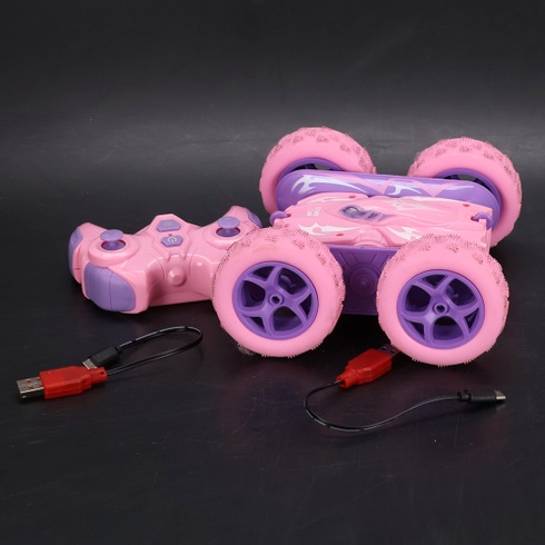 HappyGoLucky auto na diaľkové ovládanie pre vek 3-8 rokov, otočné RC auto o 360 °, detská vonkajšia