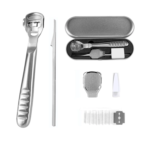 Srovnávací škrabka na nohy - Pilník na nohy Odstraňovač mozolů Nohy Razor na mozoly - Rašple na