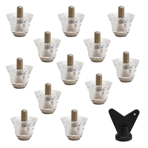 12 šroubovacích kolíků M5 pro náhradní kolíky Nike, průměr šroubu 5 mm, stabilní, protiskluzové pro