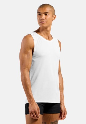 Pánske tielko Odlo Singlet Active F-Dry Light Functional Shirt Tank Top White XL
