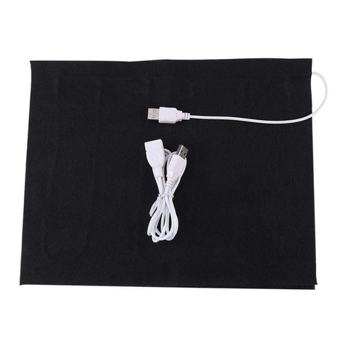 Hilitand 1 vyhřívací podložka 5V USB elektrická čisticí hadřík vyhřívací podložka topný prvek pro