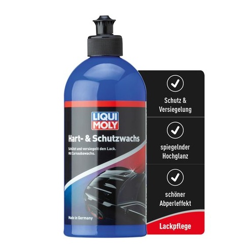 LIQUI MOLY Car Care Tvrdý a ochranný vosk | 500 ml tekutý voskový seniorský tmel s karnaubským