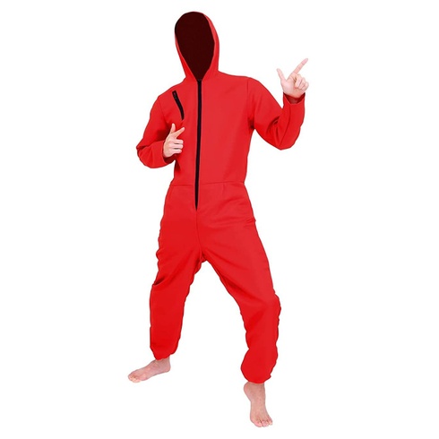 Červený overal, velikost XL