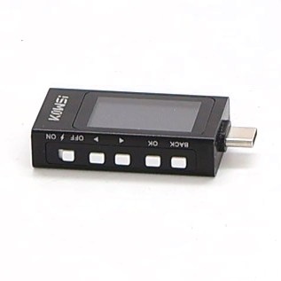 Heemol USB tester 3,3 V - 40 V USB C metr 12 A, digitální multimetr PD3.1 QC4.0 PDO, vysoce přesné