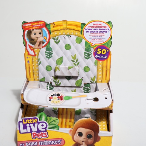 Plyšová opica Little Live pets 26558