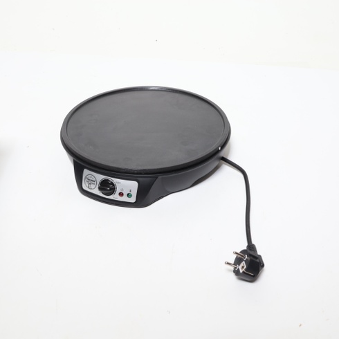 Bestron Crepes Maker v retro dizajne, na palacinky s priemerom 30 cm, vrátane šľahača cesta a