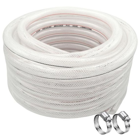 PVC hadica s textilnou výstuhou 25 mm - Hadica na stlačený vzduch 1 palec Priehľadná flexibilná