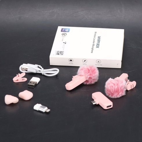Mini mikrofón pre TikTok a vlogy WARM BOX