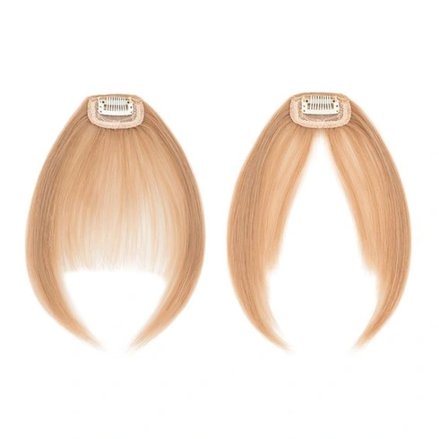 Elailite Clip-in príčesok s ofinou, popolavo blond, 9g, cestička uprostred, vzdušné predĺženie